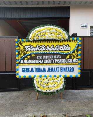 Papan Bunga Duka di Pekiringan